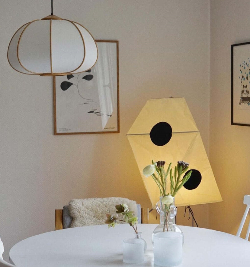 Washi Paper UF3-Q Floor Lamp - Yiarolight