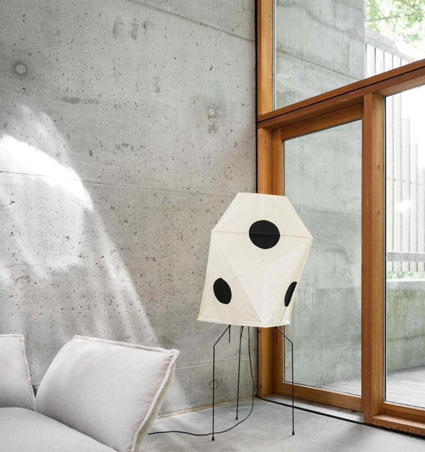 Washi Paper UF3-Q Floor Lamp - Yiarolight