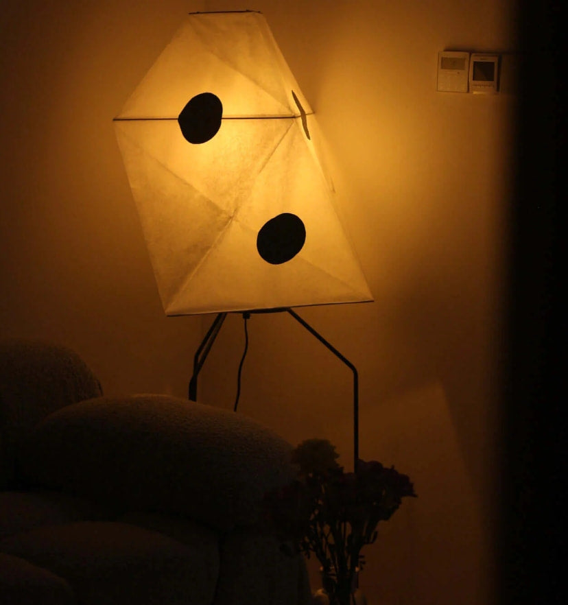 Washi Paper UF3-Q Floor Lamp - Yiarolight