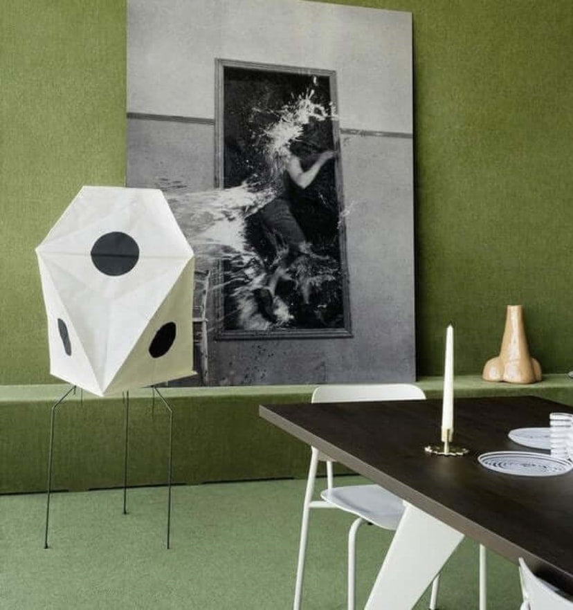Washi Paper UF3-Q Floor Lamp - Yiarolight