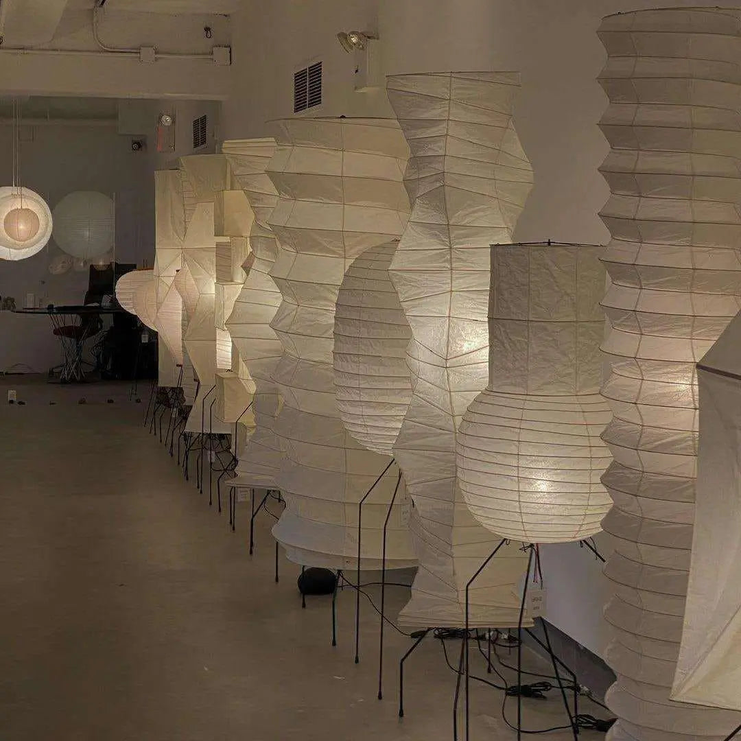 Washi Paper UF3-DL Floor Lamp - Yiarolight