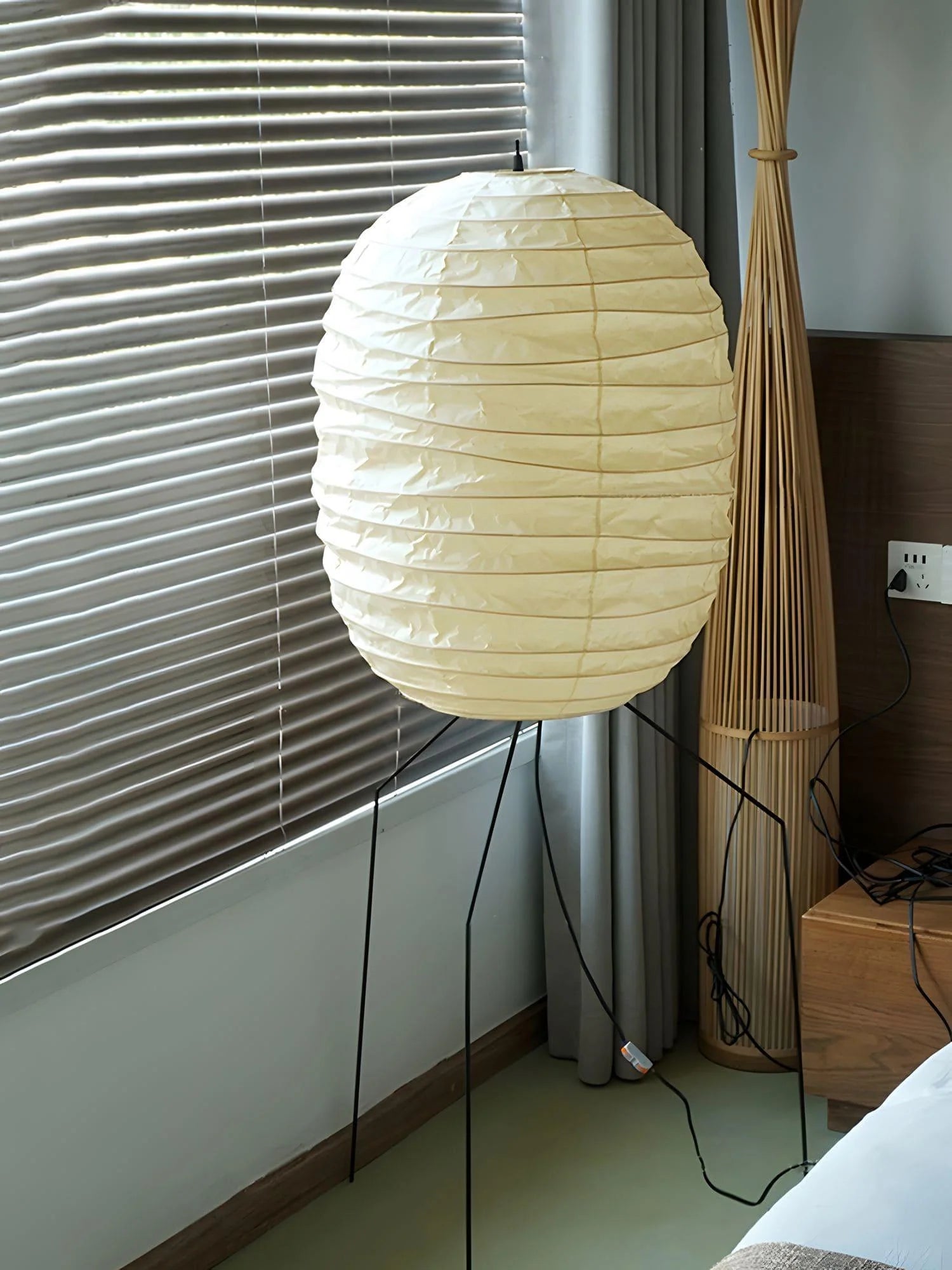 Washi Paper UF3-DL Floor Lamp - Yiarolight