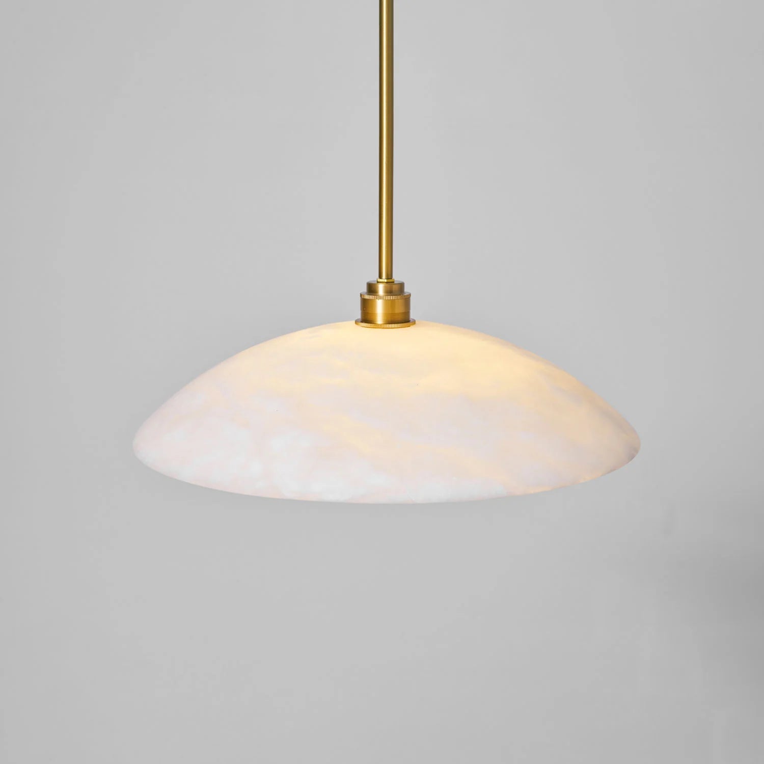 Alabaster Dome Pendant Lamp