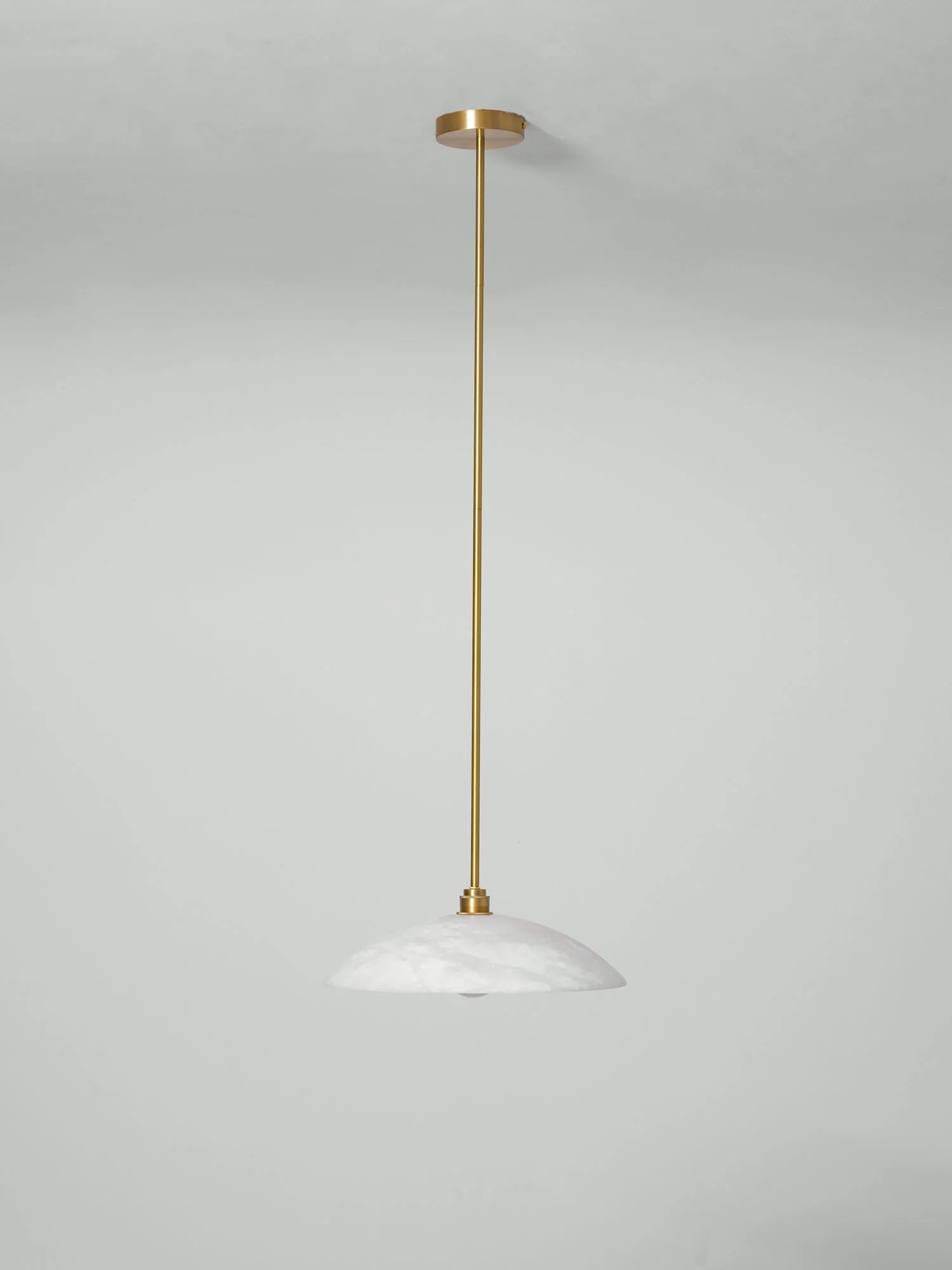 Alabaster Dome Pendant Lamp