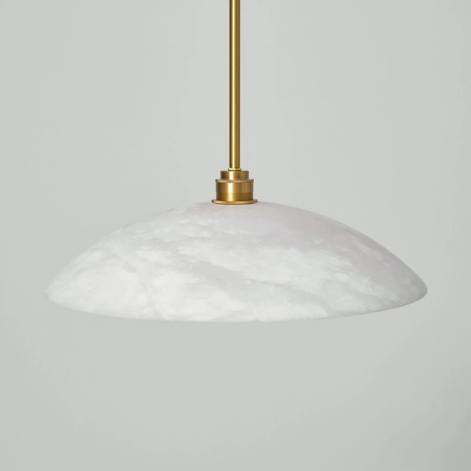 Alabaster Dome Pendant Lamp