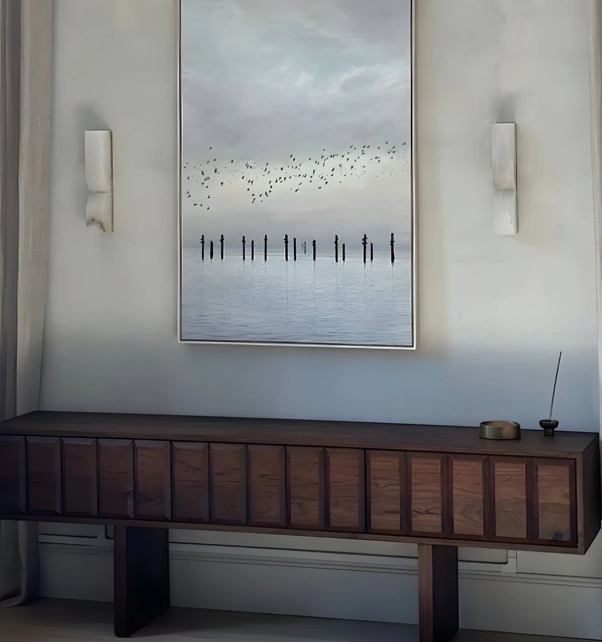 Alabaster Essence Wall Sconce - Yiarolight