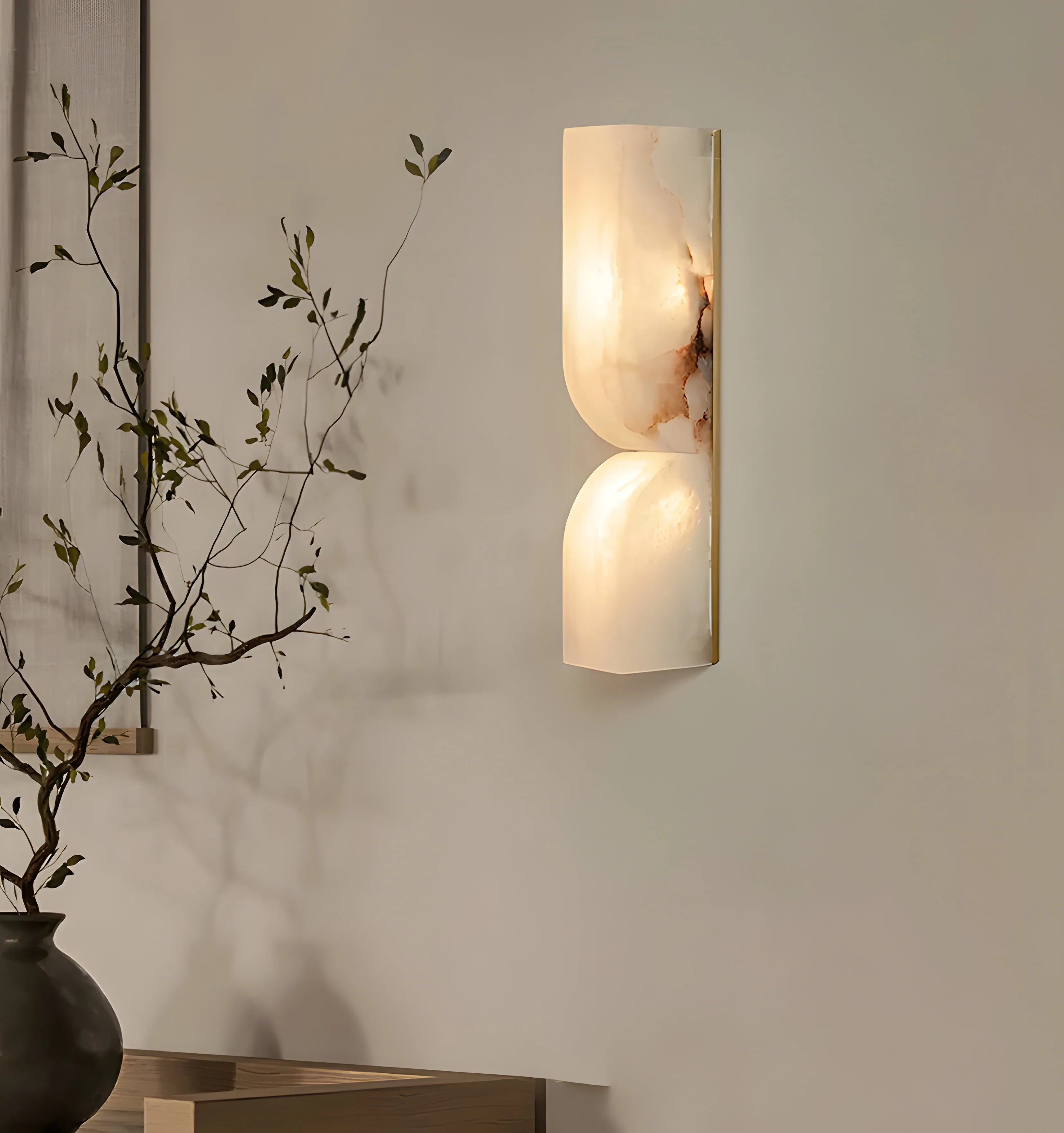 Alabaster Essence Wall Sconce - Yiarolight
