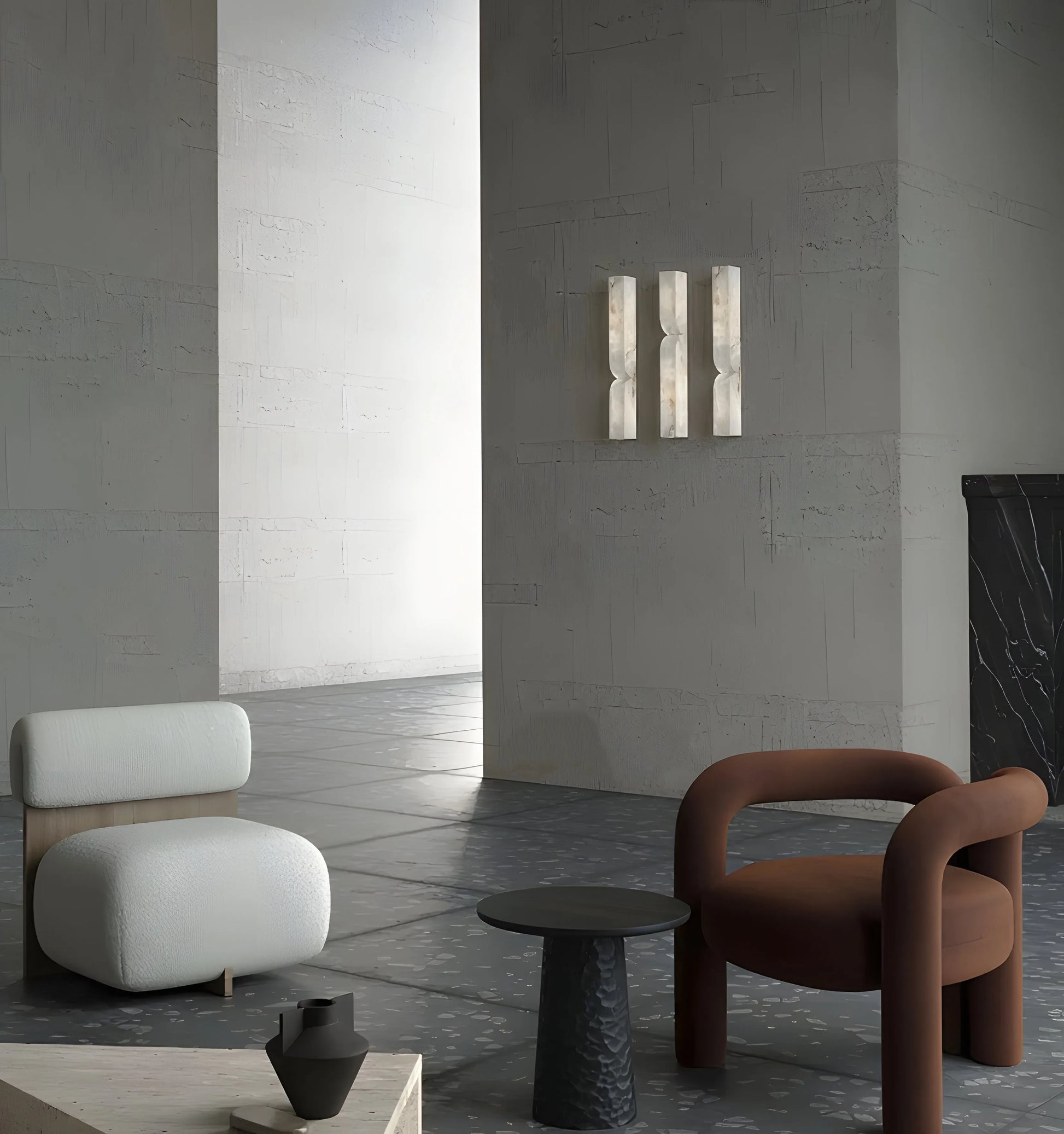 Alabaster Essence Wall Sconce - Yiarolight