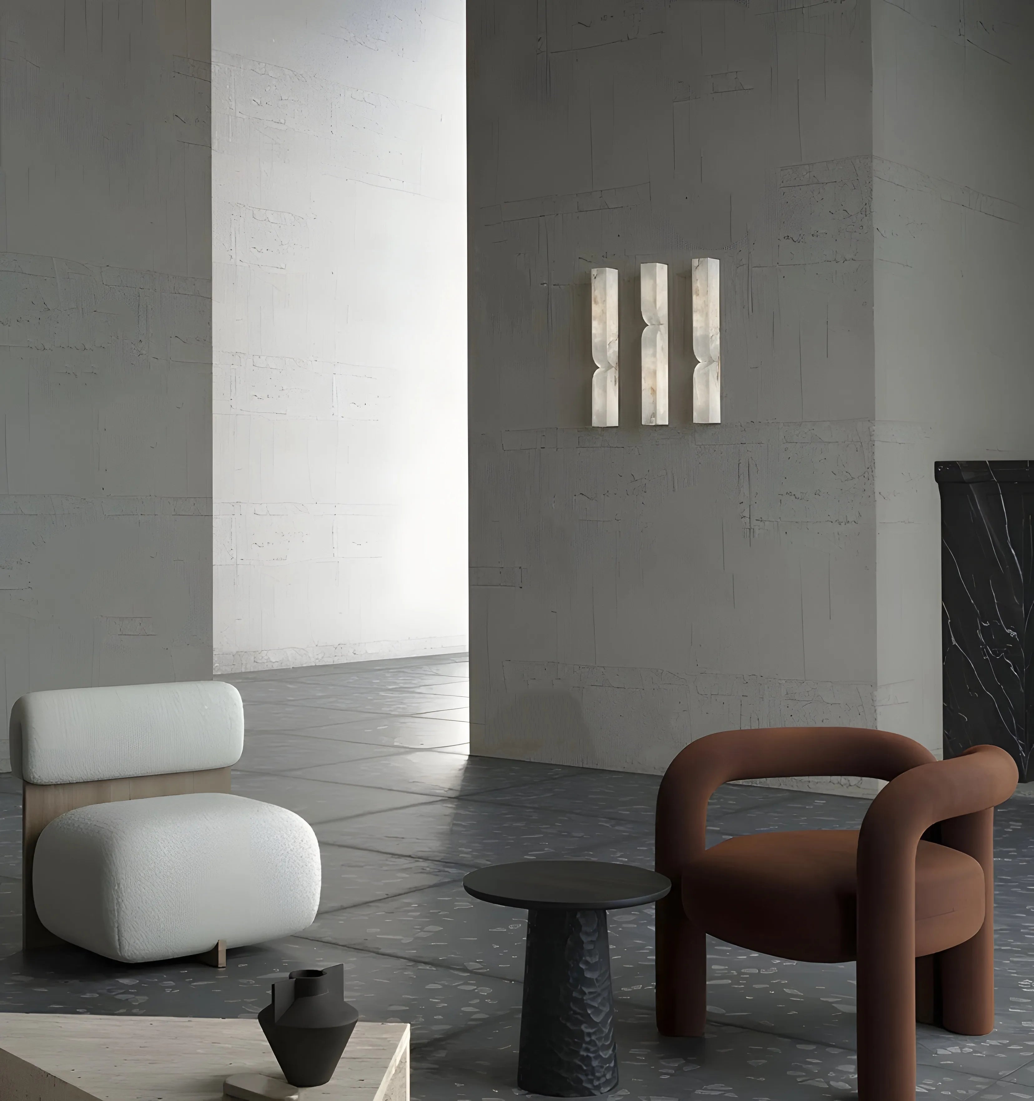Alabaster Essence Wall Sconce - Yiarolight