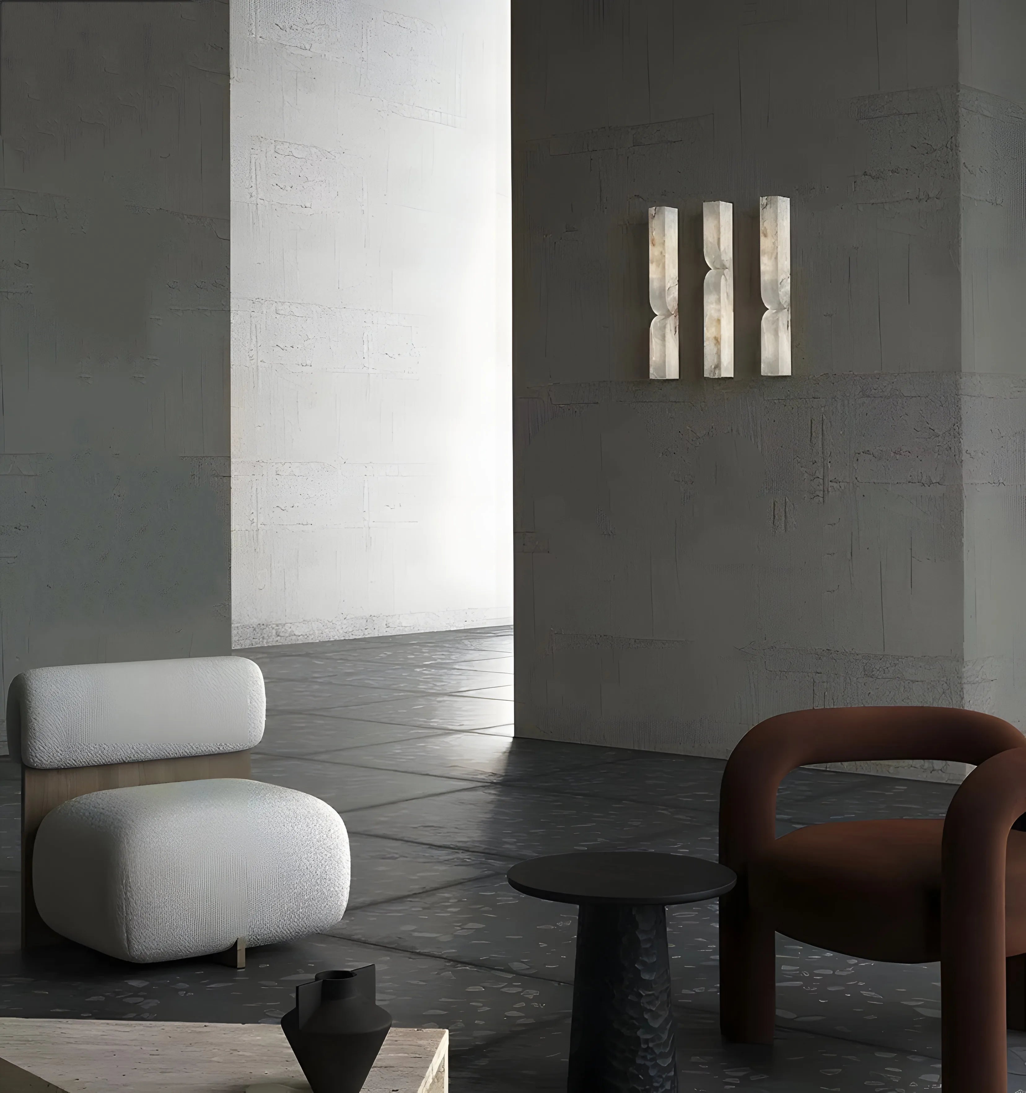 Alabaster Essence Wall Sconce - Yiarolight