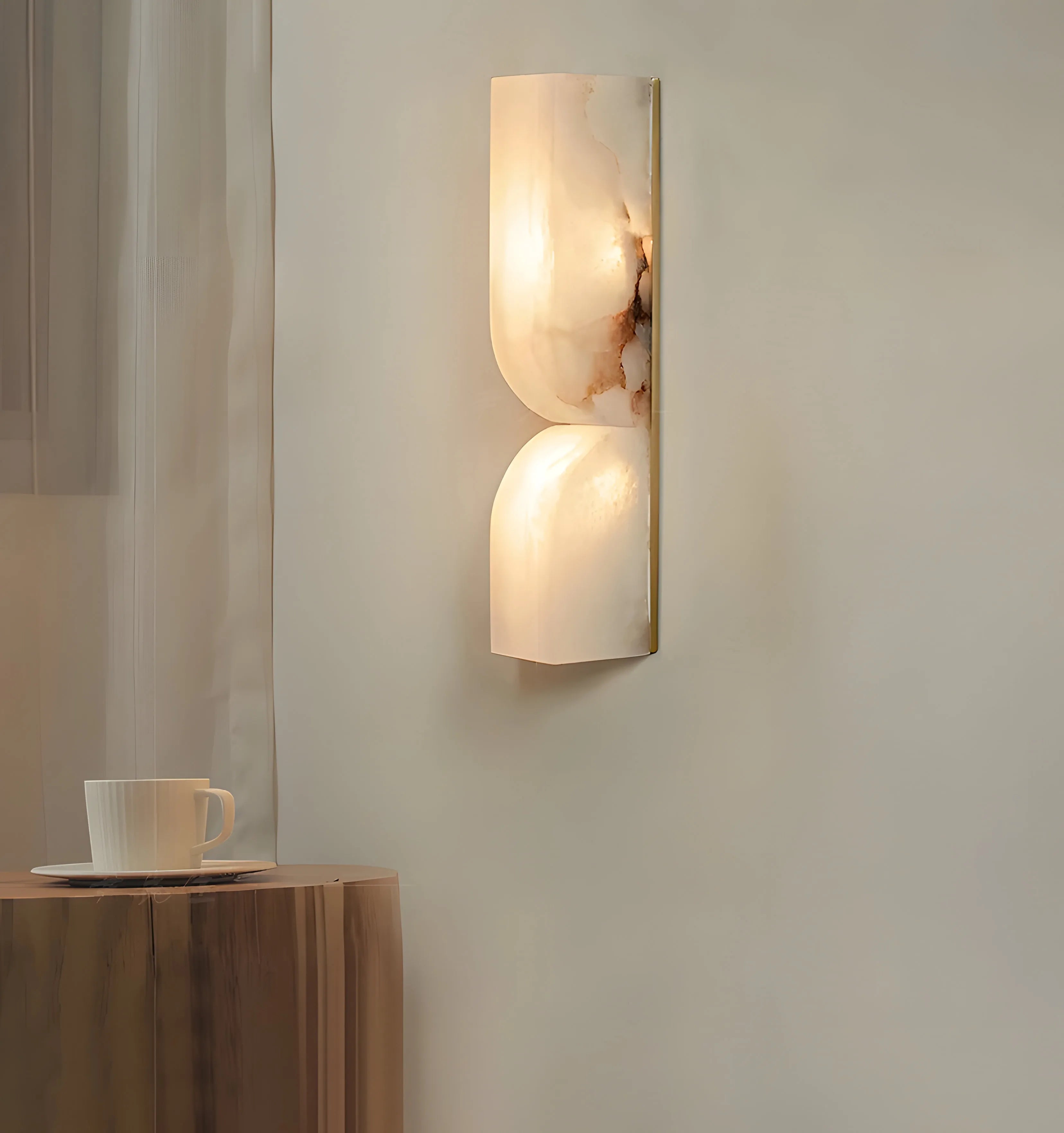 Alabaster Essence Wall Sconce - Yiarolight
