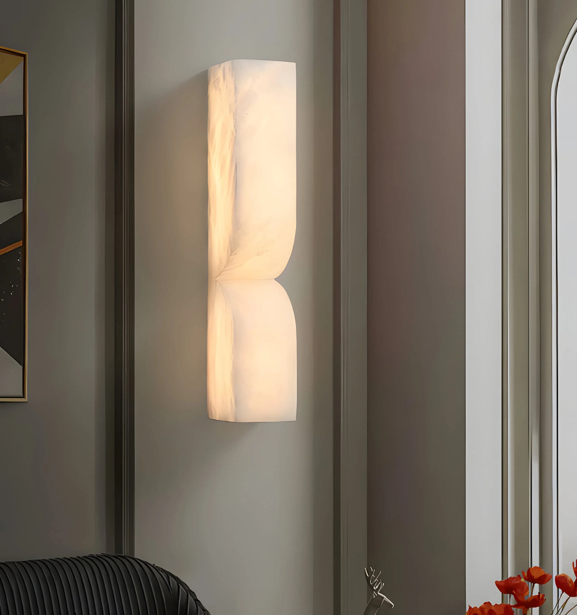 Alabaster Essence Wall Sconce - Yiarolight