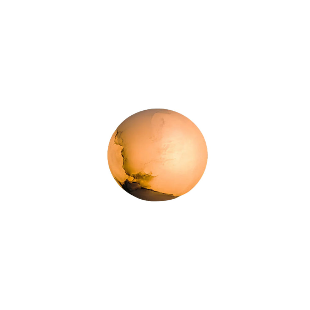 Alabaster Mini Orb Wall Lamp - Yiarolight