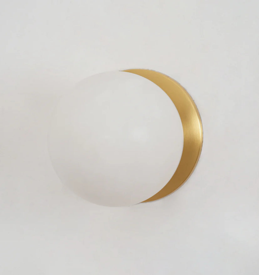Alabaster Mini Orb Wall Lamp - Yiarolight