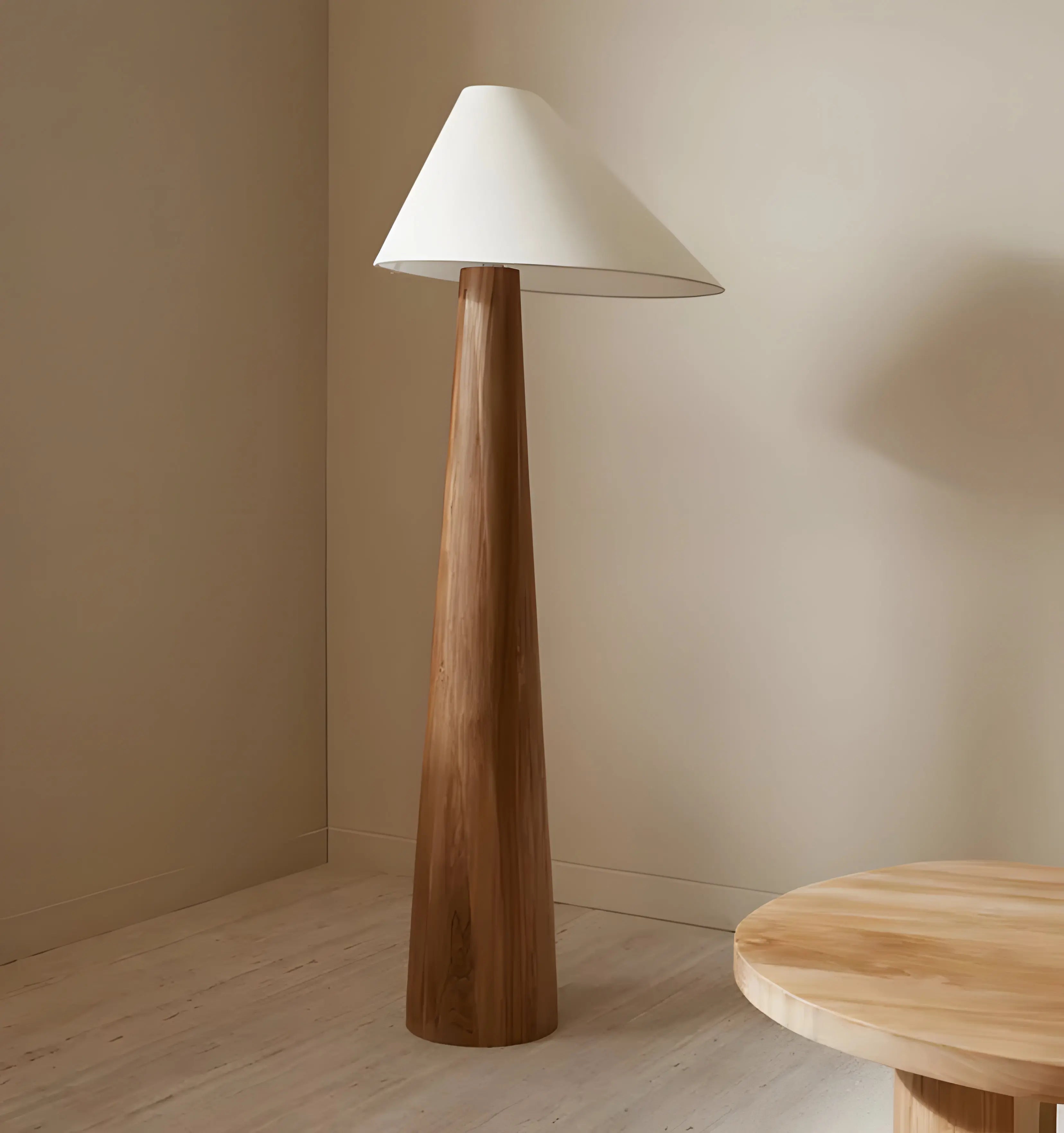 Alain Log Floor Lamp - Yiarolight