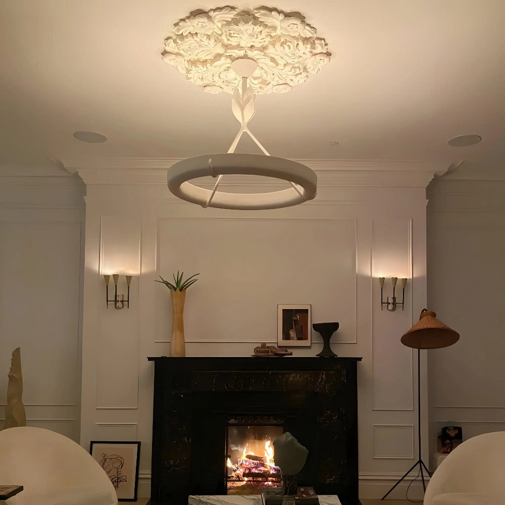 Tinsley Plaster Chandelier - Yiarolight