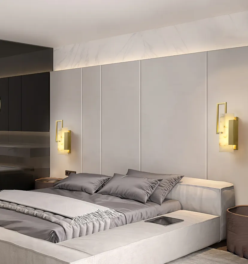 Althea Alabaster Wall Lamp - Yiarolight
