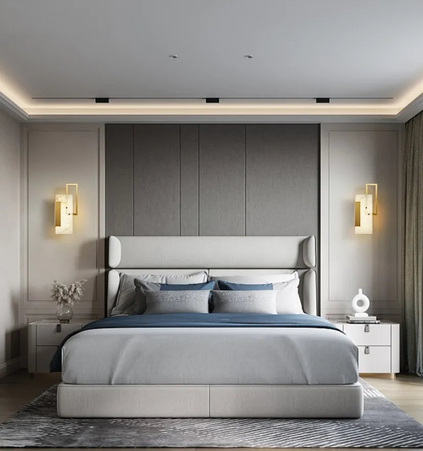 Althea Alabaster Wall Lamp - Yiarolight