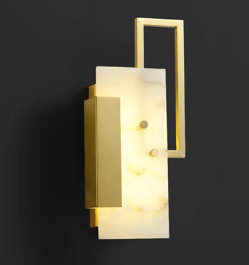 Althea Alabaster Wall Lamp - Yiarolight