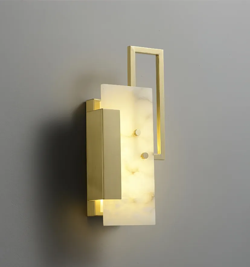 Althea Alabaster Wall Lamp - Yiarolight