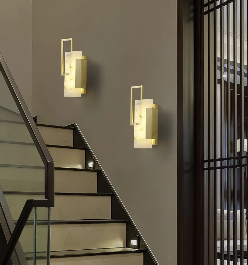 Althea Alabaster Wall Lamp - Yiarolight
