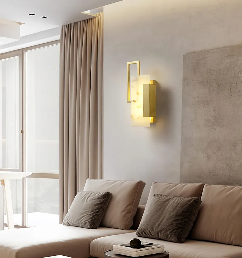 Althea Alabaster Wall Lamp - Yiarolight
