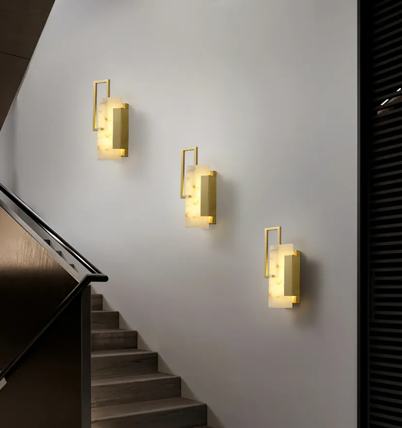 Althea Alabaster Wall Lamp - Yiarolight