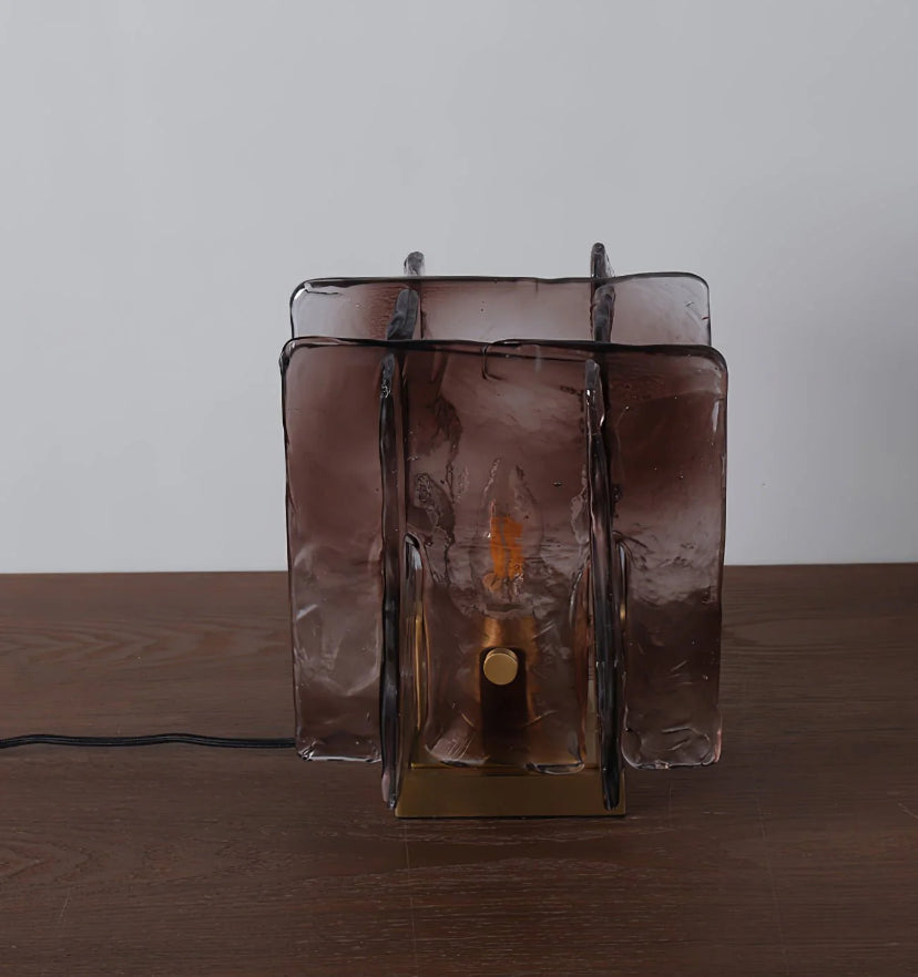 Amber Building Block Table Lamp - Yiarolight