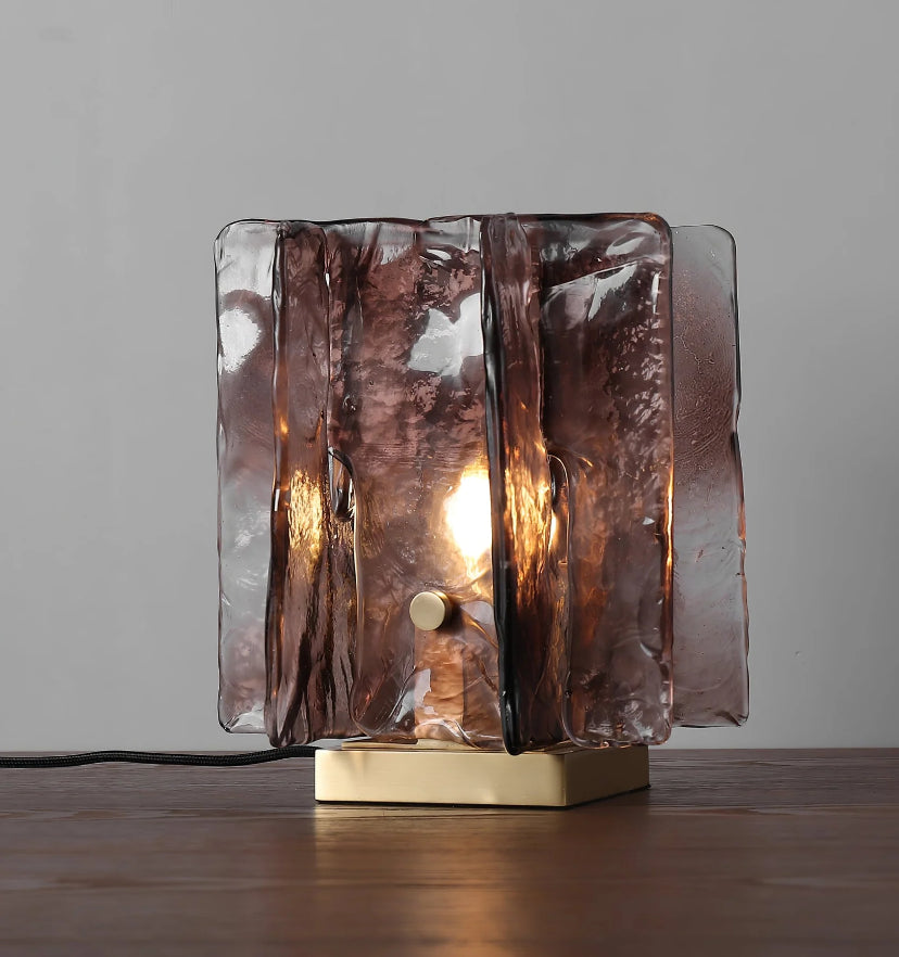 Amber Building Block Table Lamp - Yiarolight