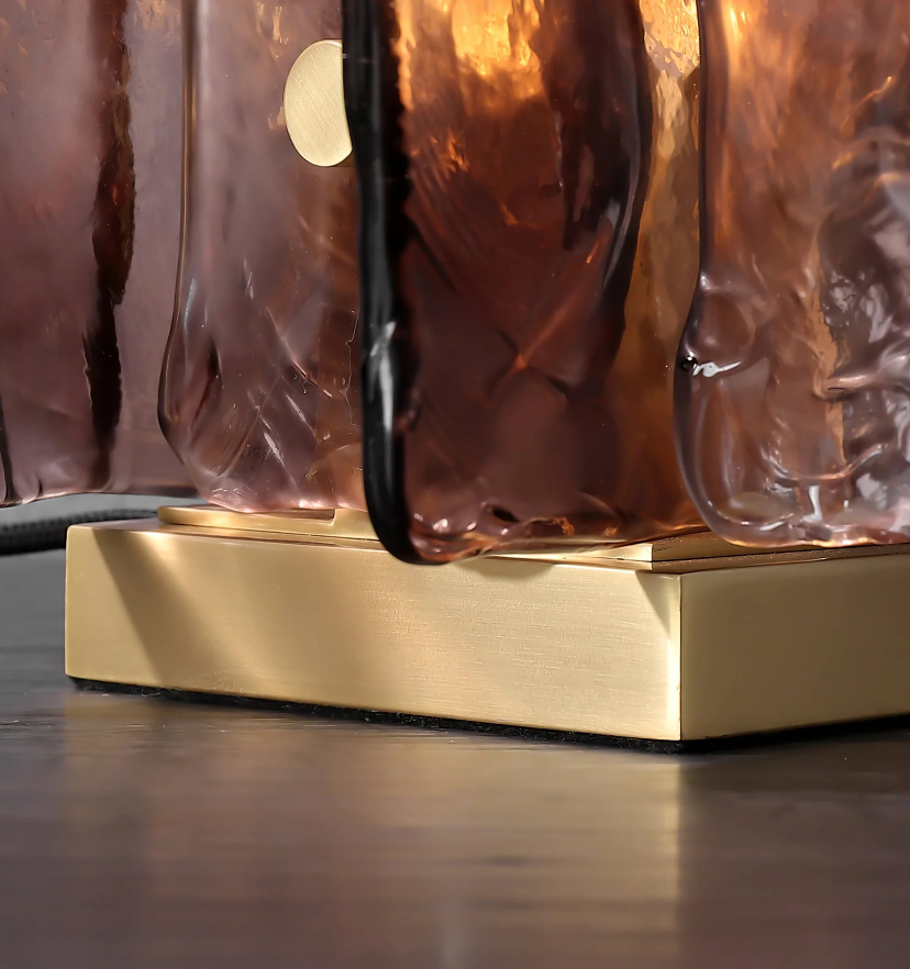 Amber Building Block Table Lamp - Yiarolight