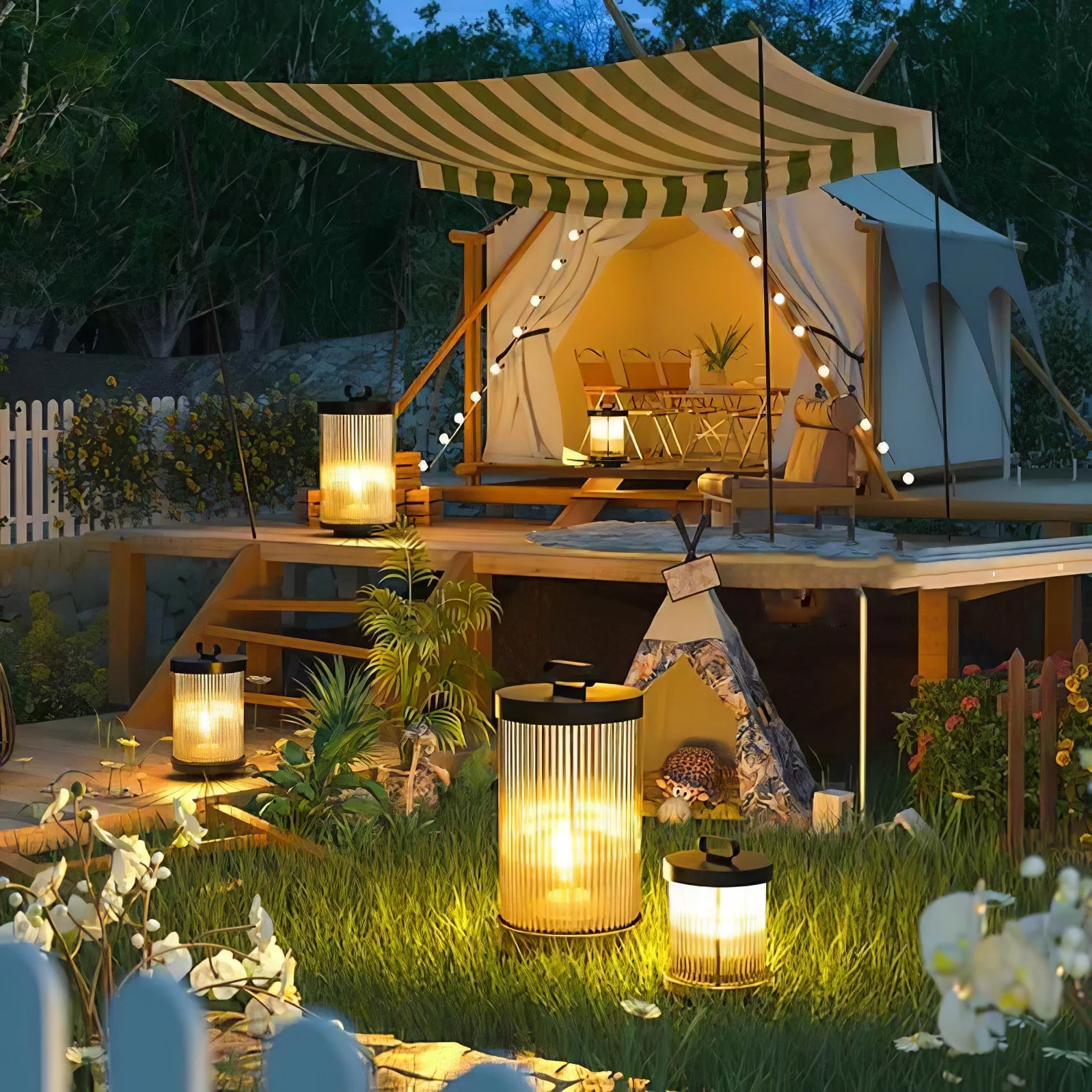 Lantern Garden Solar Outdoor Light - Yiarolight