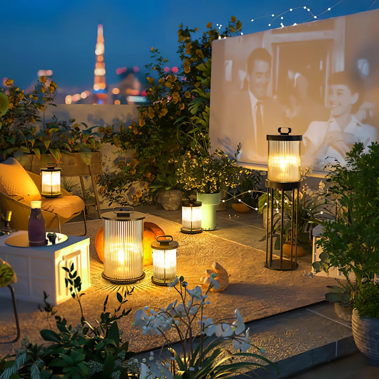 Lantern Garden Solar Outdoor Light - Yiarolight