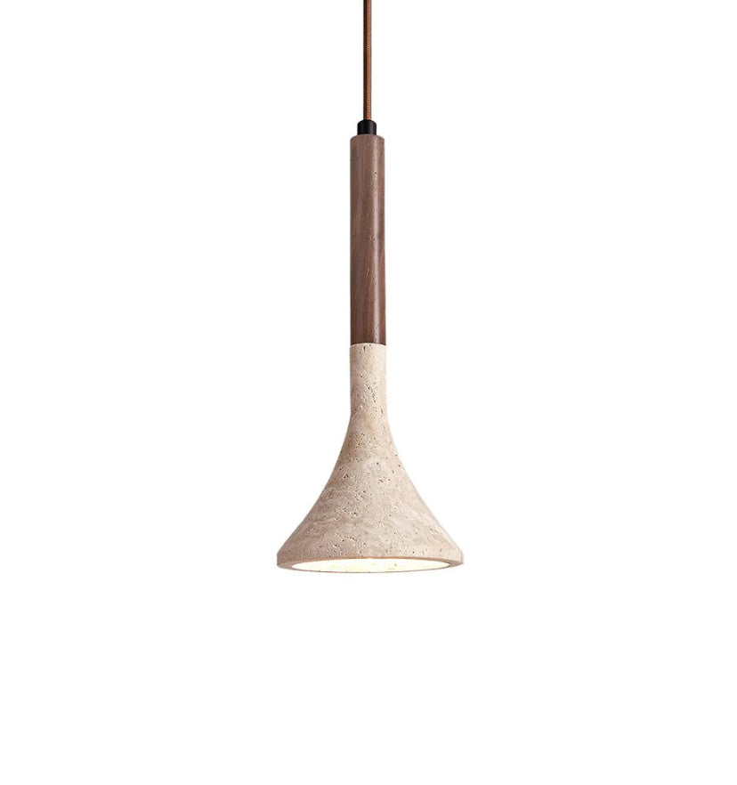 Aplomb Travertine Pendant Lamp - Yiarolight