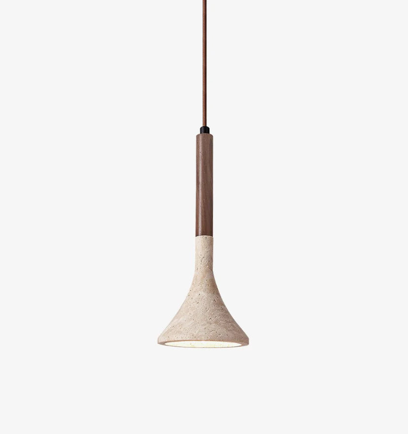 Aplomb Travertine Pendant Lamp - Yiarolight