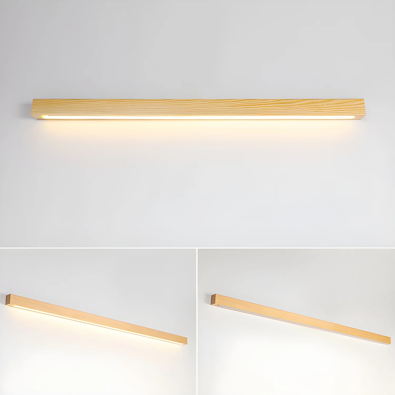 Arlo Linear Wood Wall Light - Auraolight