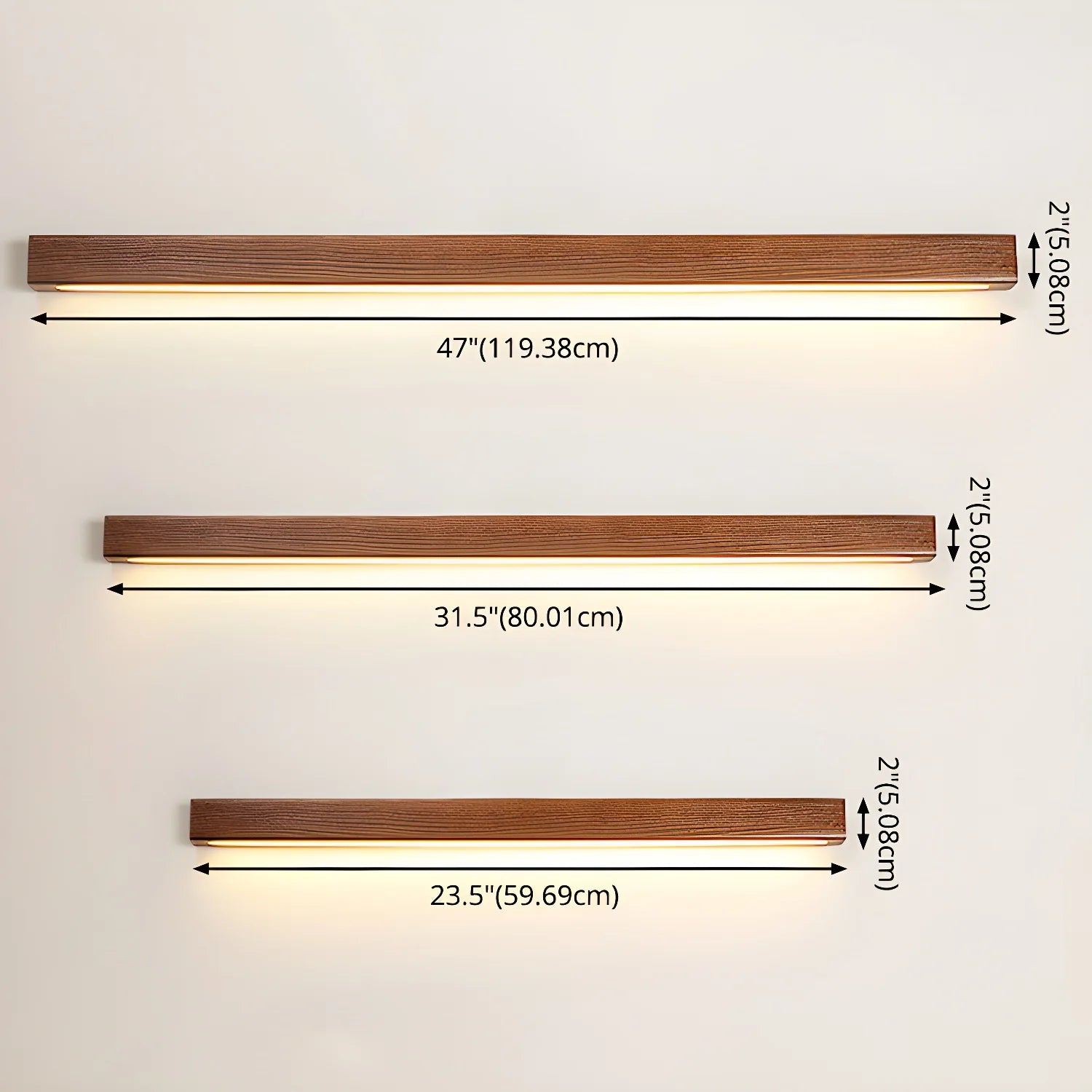 Arlo Linear Wood Wall Light - Auraolight