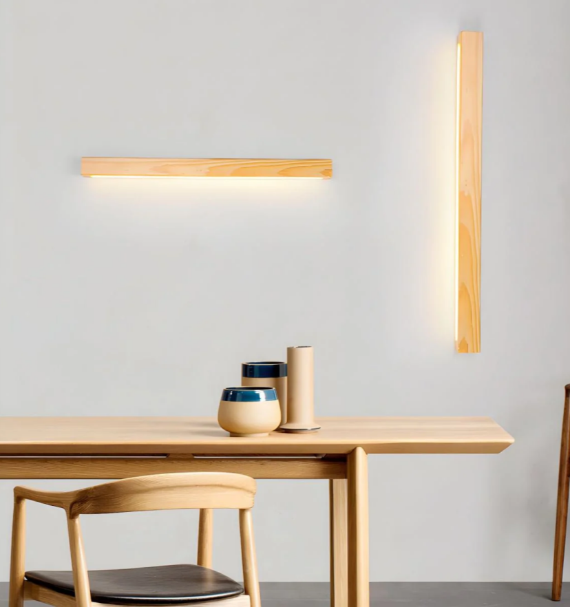 Arlo Linear Wood Wall Light - Auraolight