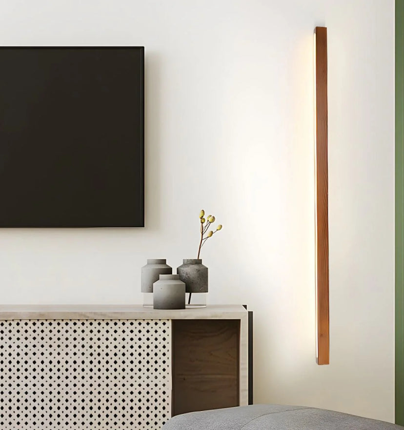 Arlo Linear Wood Wall Light - Auraolight