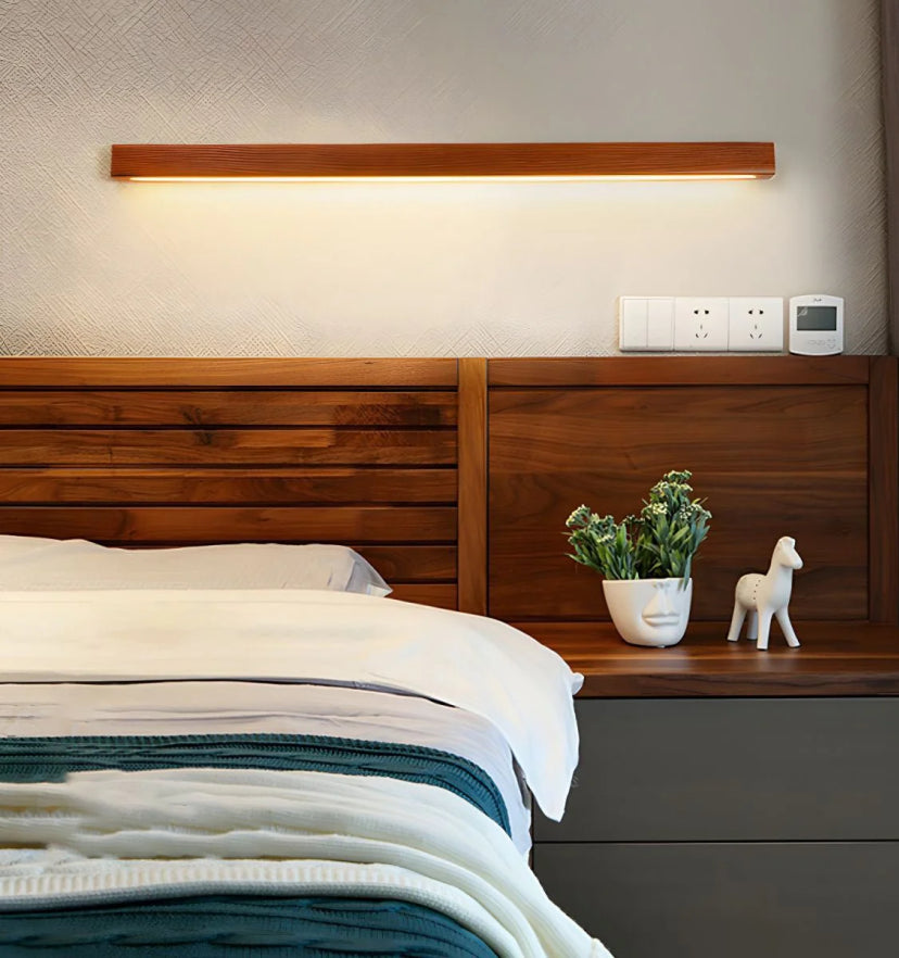 Arlo Linear Wood Wall Light - Auraolight