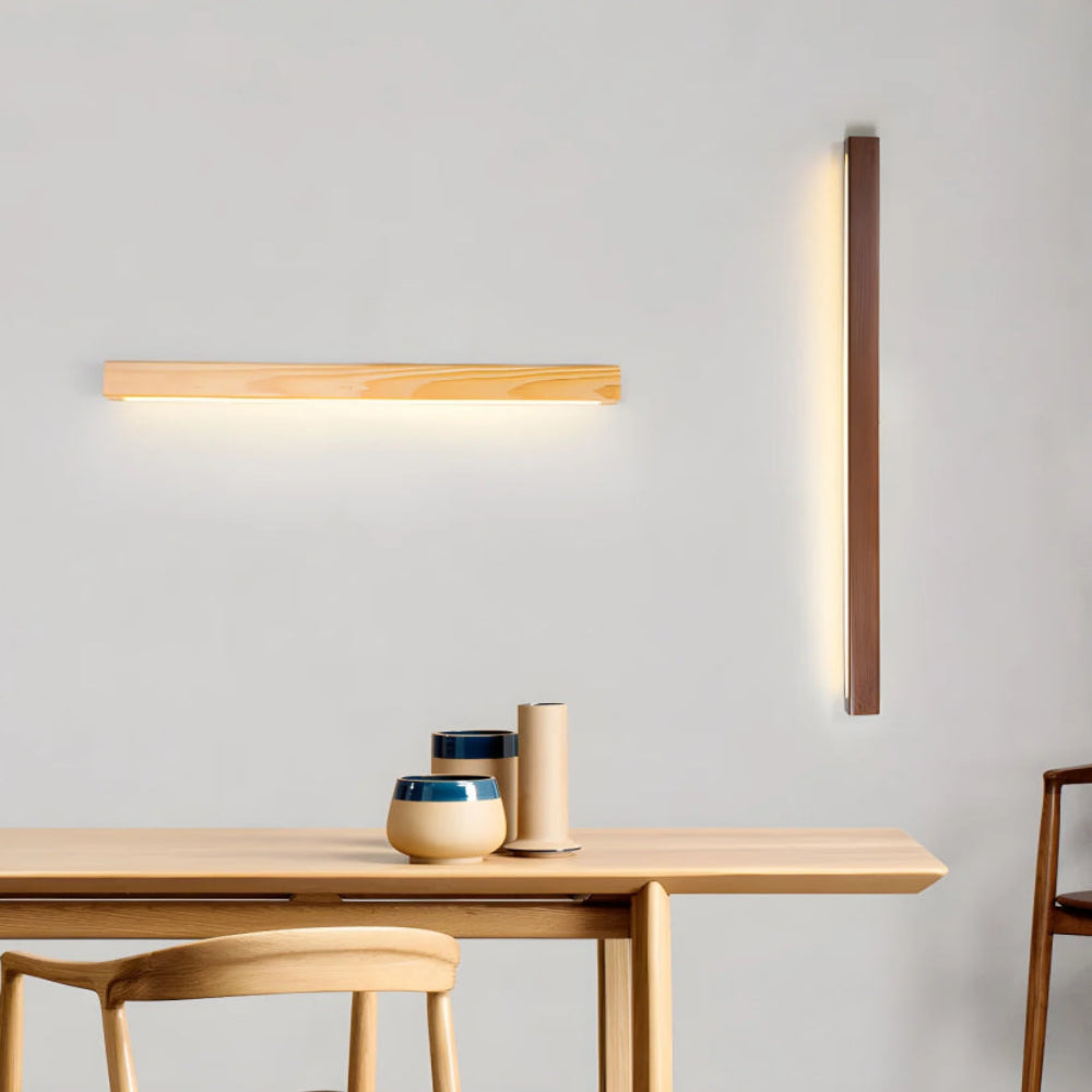 Arlo Linear Wood Wall Light - Auraolight