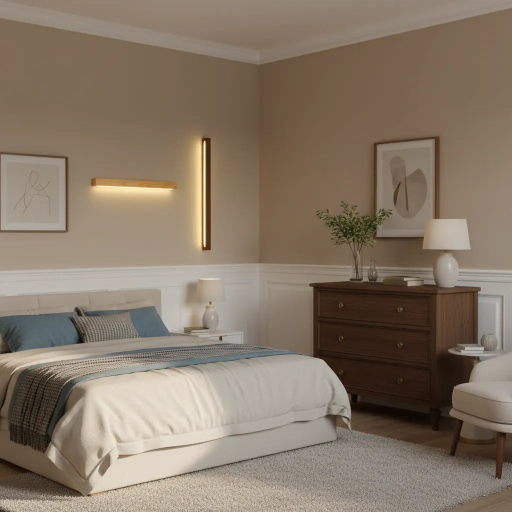 Arlo Linear Wood Wall Light
