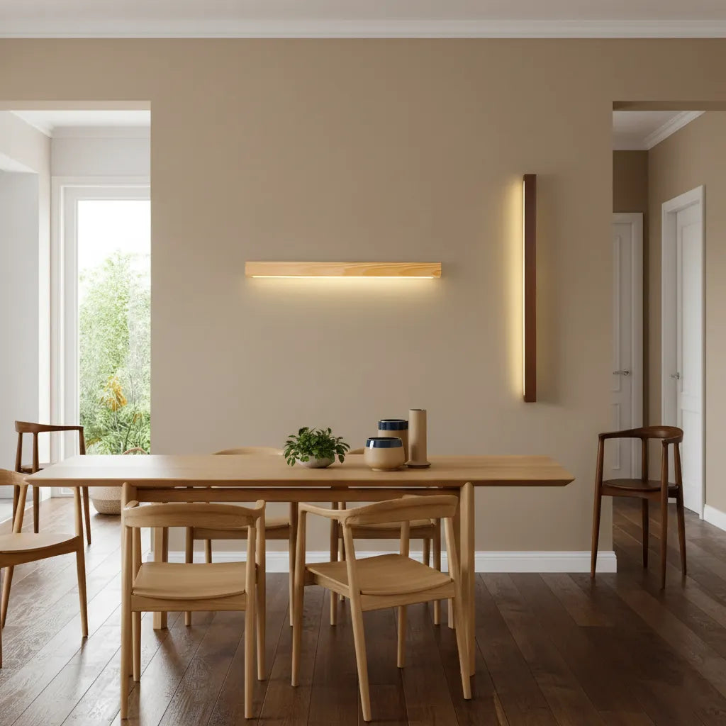 Arlo Linear Wood Wall Light