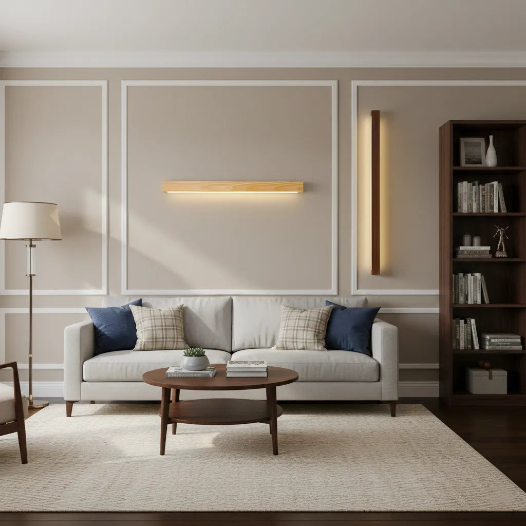 Arlo Linear Wood Wall Light