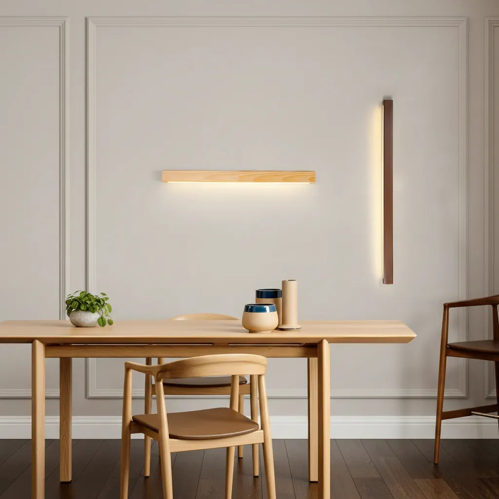 Arlo Linear Wood Wall Light