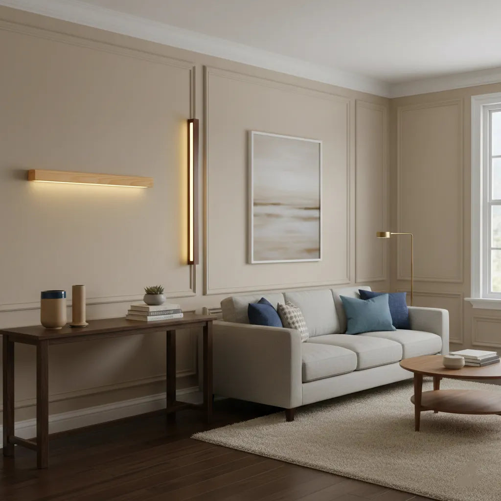 Arlo Linear Wood Wall Light