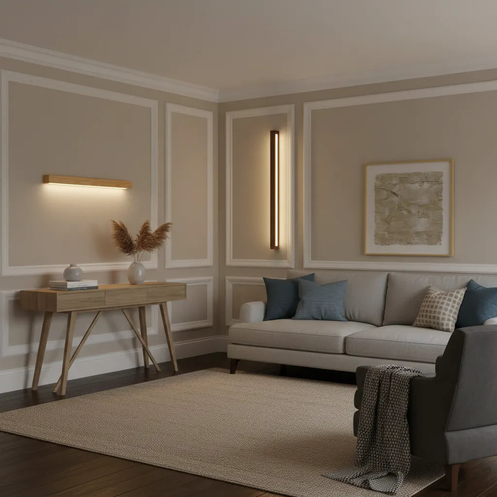 Arlo Linear Wood Wall Light