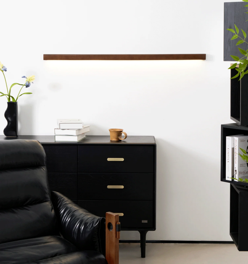 Arlo Linear Wood Wall Light - Auraolight