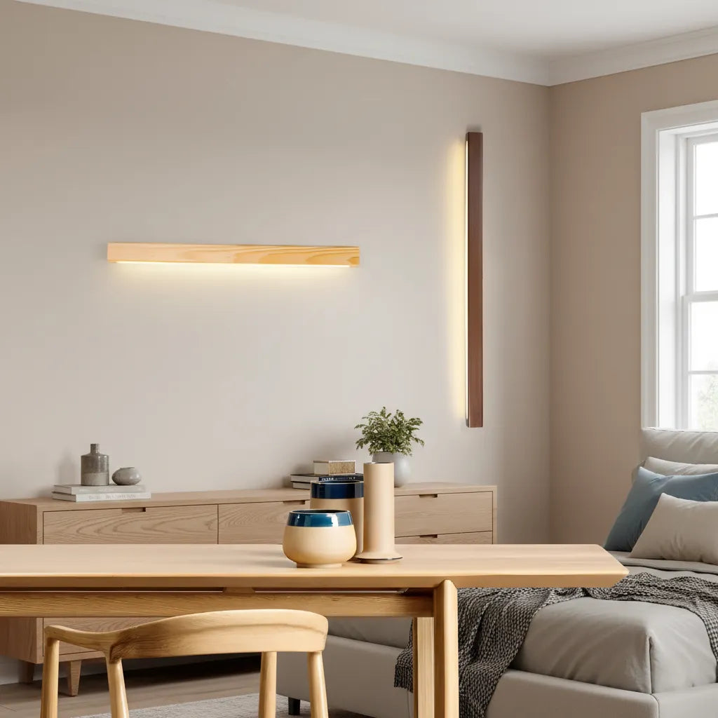 Arlo Linear Wood Wall Light