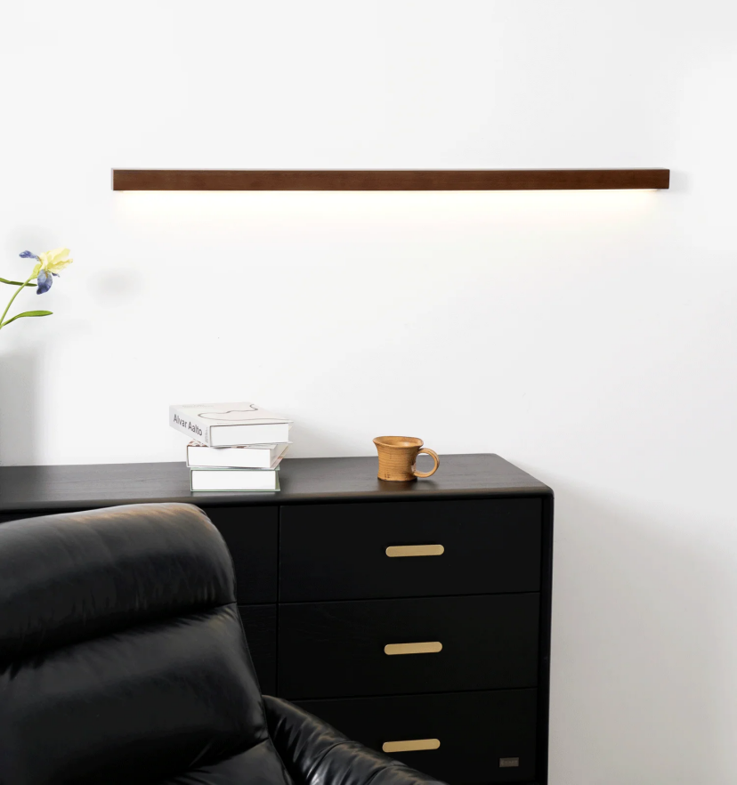 Arlo Linear Wood Wall Light - Auraolight