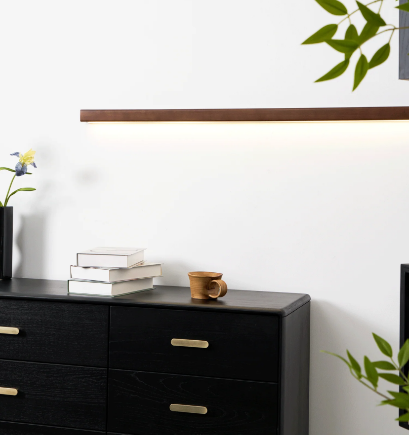 Arlo Linear Wood Wall Light - Auraolight
